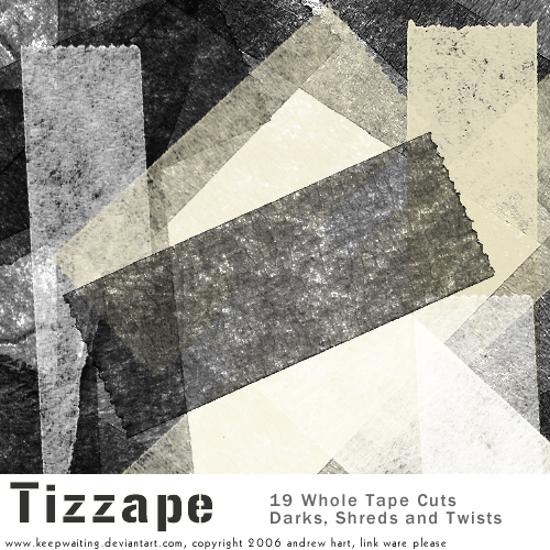 Tizzape Tape Brushes