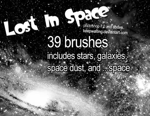 Lost In Space Brushes - PS7+