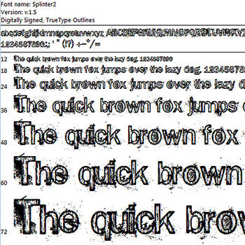 Splinter2 TTF Free Font