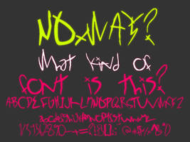 NOxWAY - Font