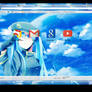 Hatsune Miku: Google Chrome Theme