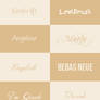 Fonts Pack #003