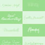 Fonts Pack #004