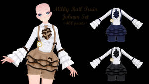 MMD Milky Rail Train Set ~400 points~ P2U