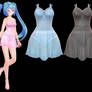 MMD Sheer Nightgown ~400 Points~ P2U