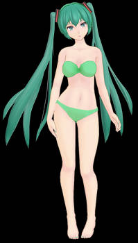 MMD [Shion] Miku Base DL