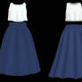 MMD Cute Top and Skirt DL