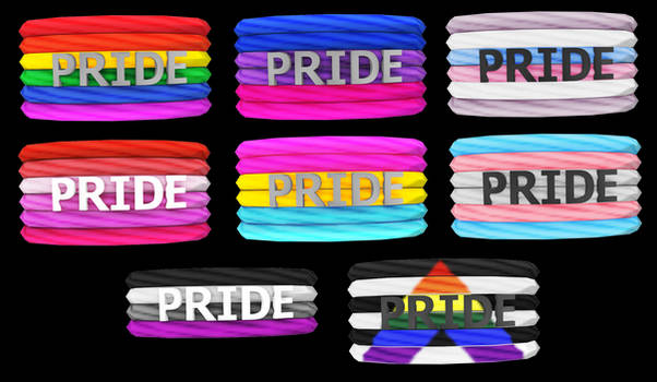 MMD Pride Bracelets DL