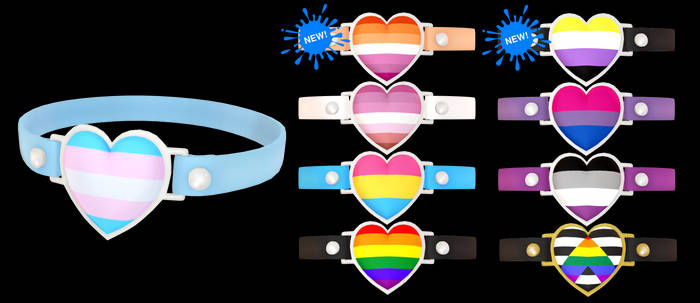 MMD Love is Love Chokers DL