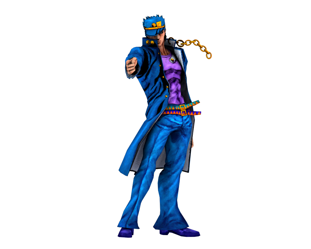 Jotaro Kujo (Render #3) by WTFBOOOMSH on DeviantArt