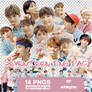 Seventeen kpop PNG pack