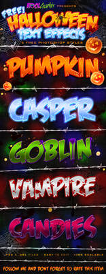 FREE Halloween Styles by Koolgfx by KoolGfx