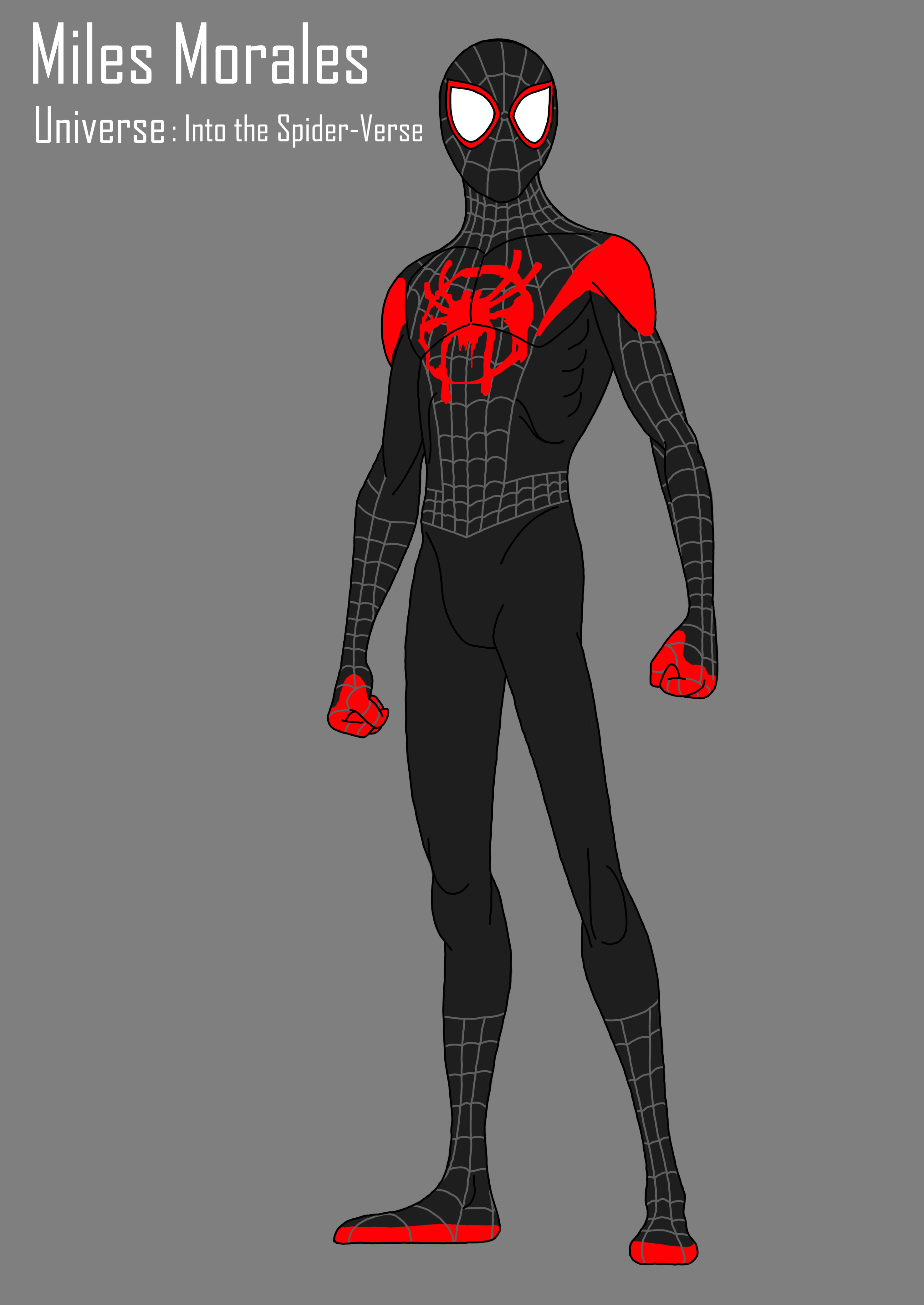 Miles Morales Render by Kingevan210 on DeviantArt