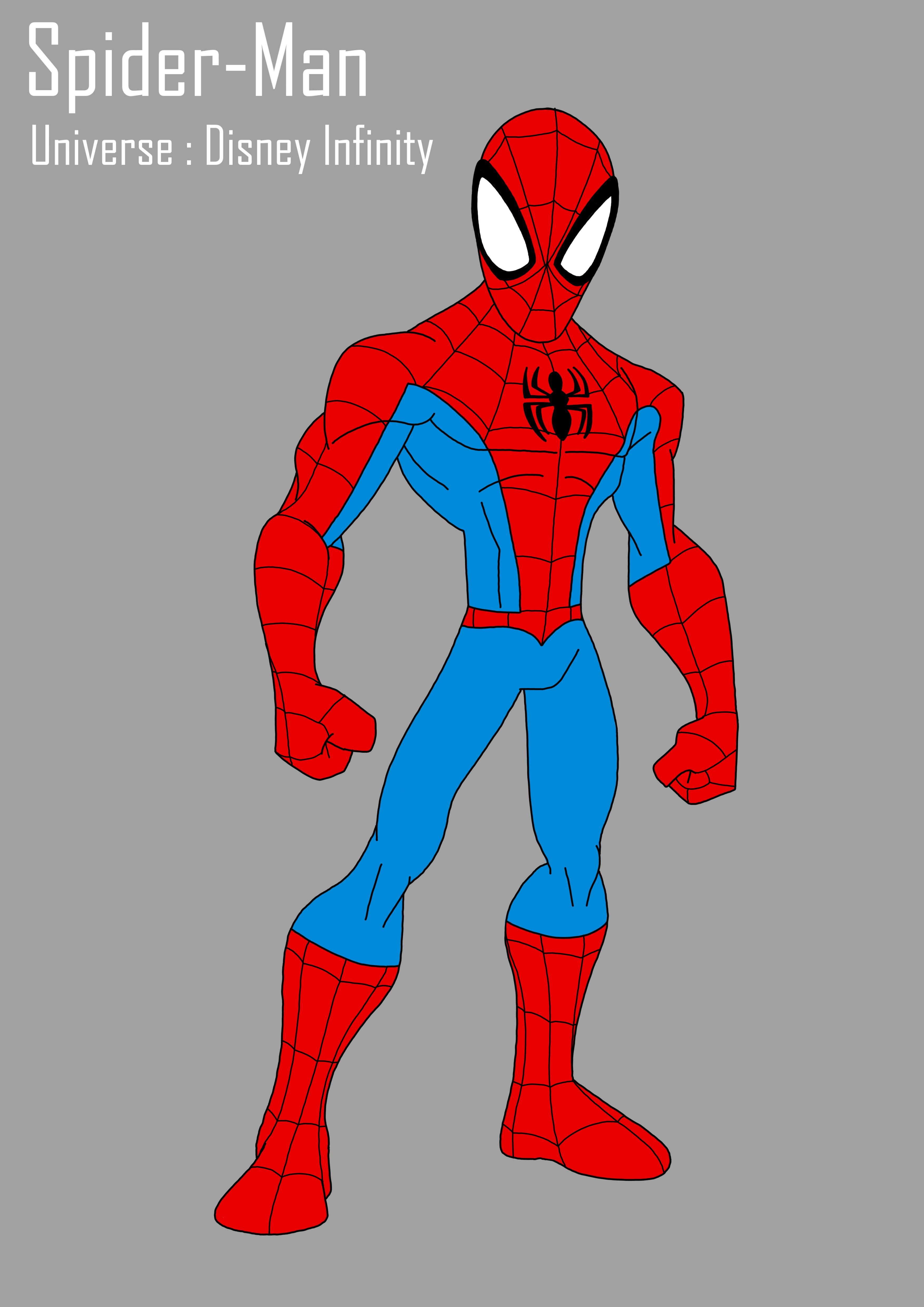 SpiderMan Disney Infinity by dragonkid17 on DeviantArt