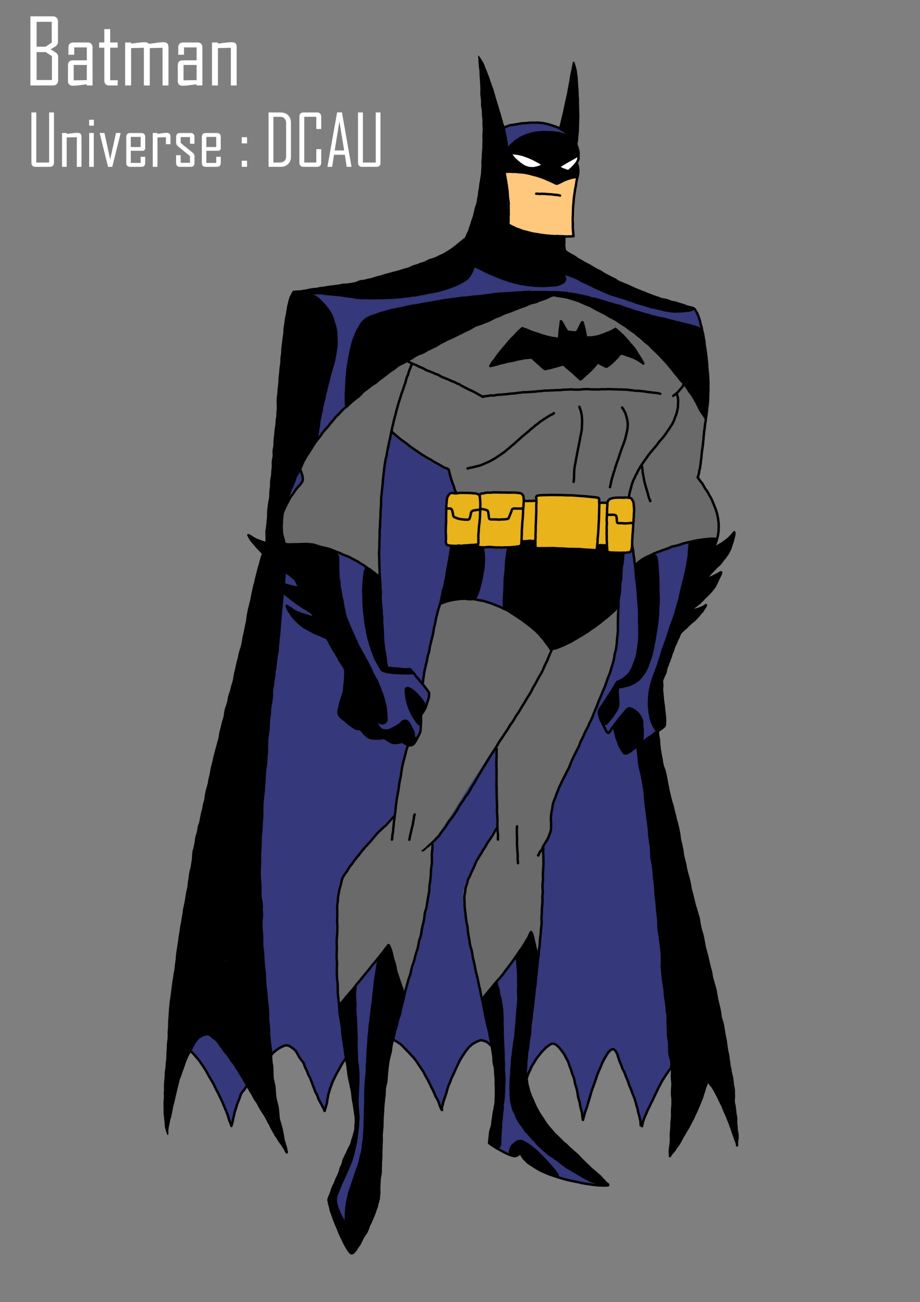Batman : DCAU (JLU) by dragonkid17 on DeviantArt