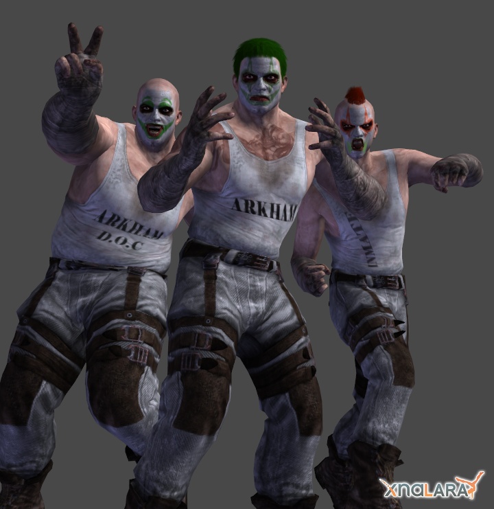 Batman : Arkham City Joker Thugs set 1