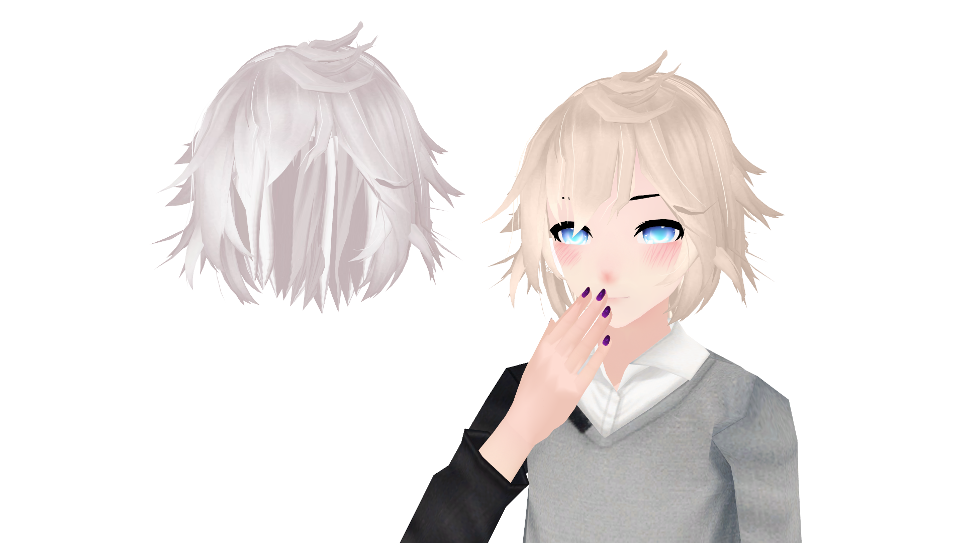 Челка дед инсайд. MMD DL hair каре. MMD male hair DL. MMD hair Edit DL. ММД мужские волосы.