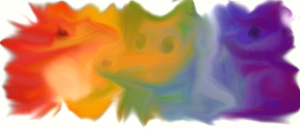 Rainbow Rorschach test #2 by MortemCatabasis on DeviantArt