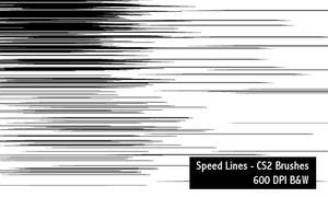 Speed Lines - 600 DPI