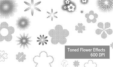 Flower Effects - 600 DPI
