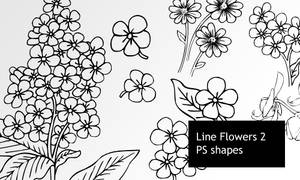 Line Flowers 2