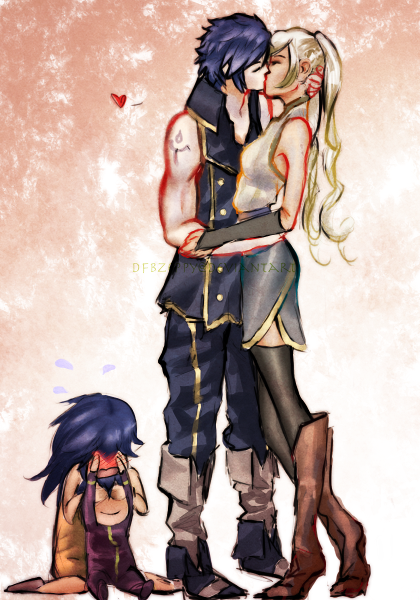 Mu Unit X Lucina Kiss