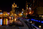 Milwaukee Night Riverside by Dj-Fill-Flash
