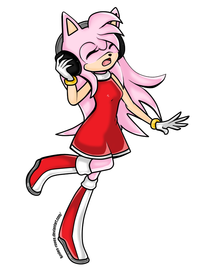 Amy Rose A Beauty And A Beat By Icefatal On Deviantart