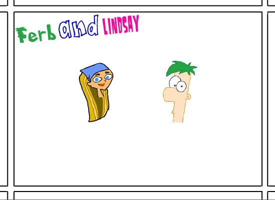 Ferb and Lindsay Comic