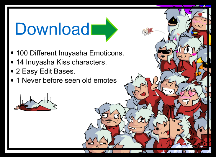 Inu Emoticon Full Collection Download