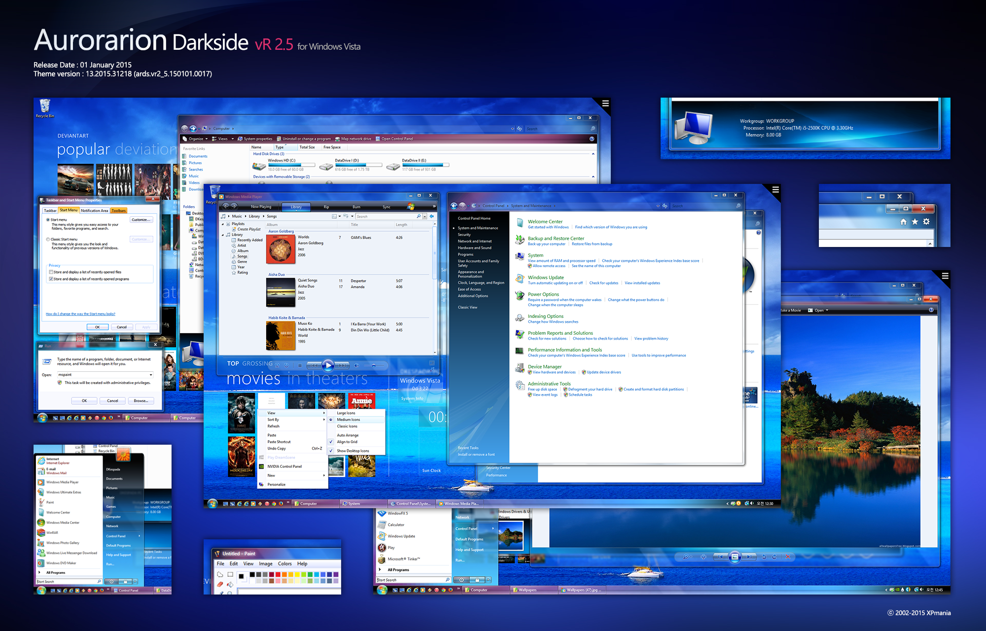 Aurorarion Darkside vR2.5 for Windows Vista