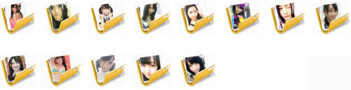 SKE48 Folder Icons