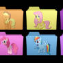 mac style pony folders