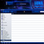 Luna iTunes skin