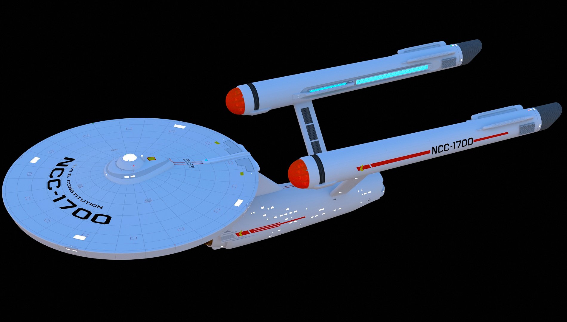 The Connie - OBJ Format by Greywolf-Starkiller