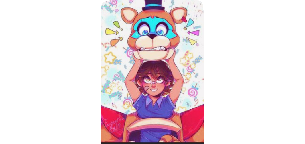 FNaF Security Breach/Gregory and Freddy Art Print by LLACC