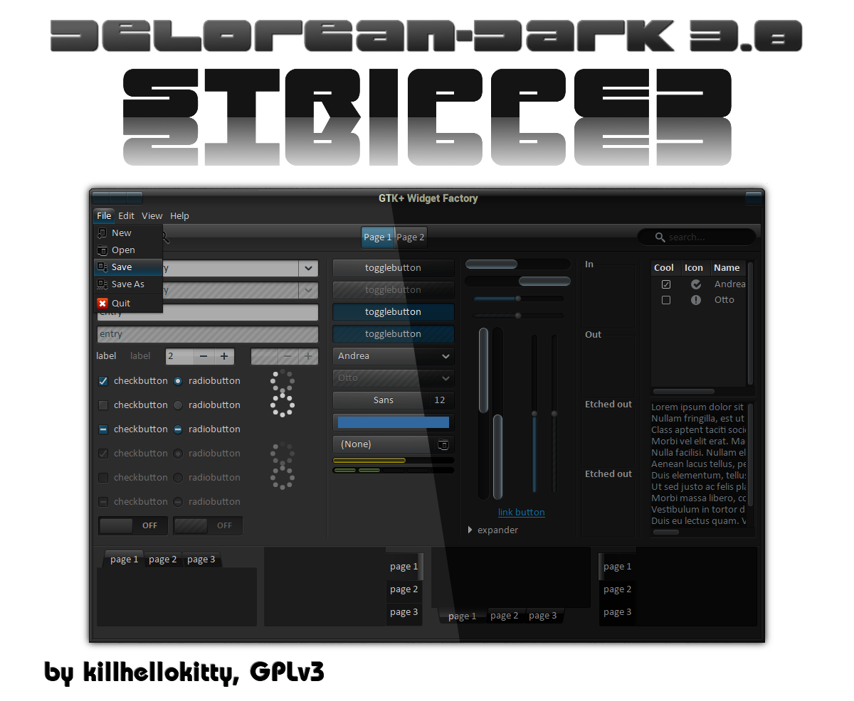 DeLorean-Dark-Stripped-Themes-3.8 10042013