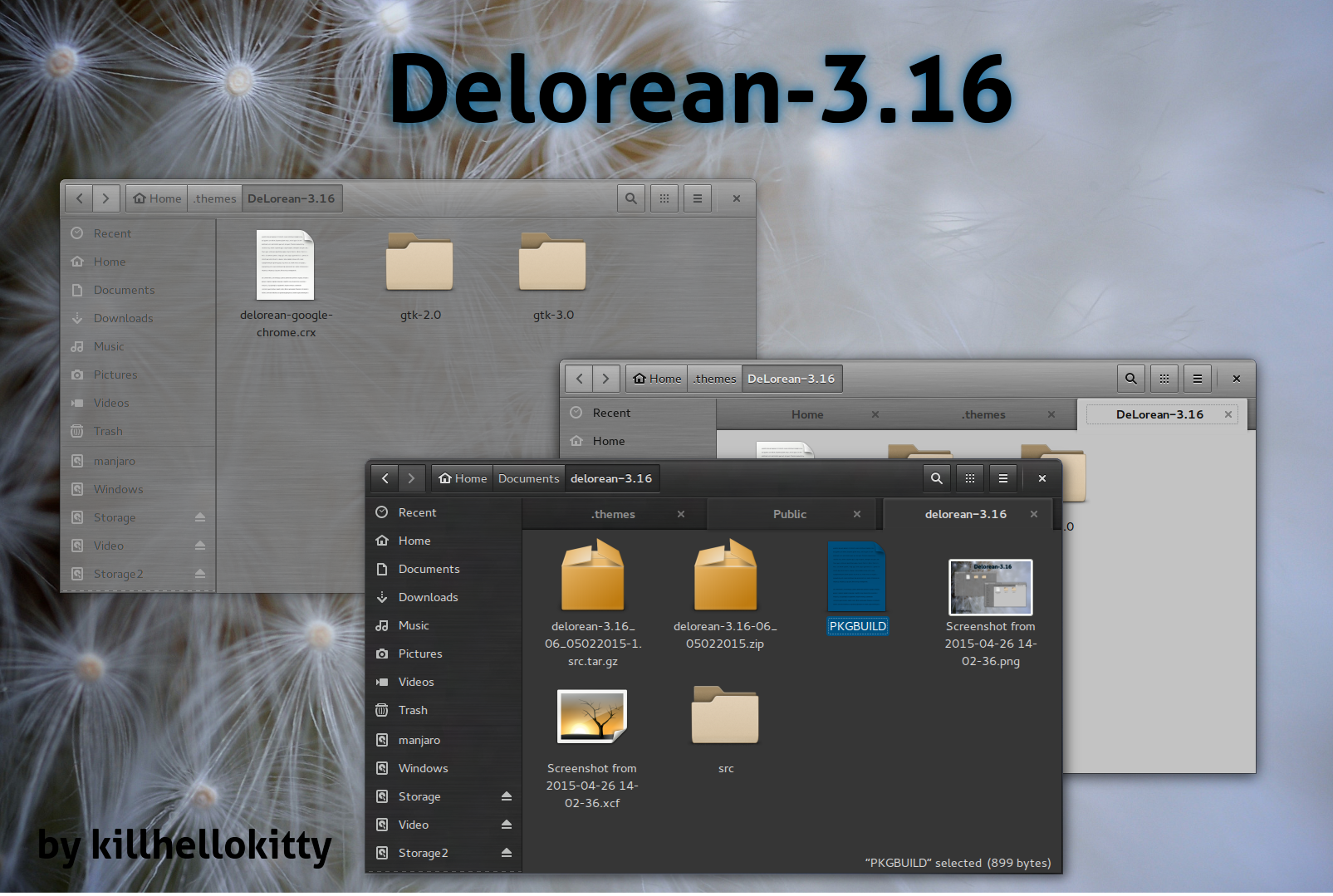 DeLorean-3.16 and DeLorean-Dark-3.16 revision 14