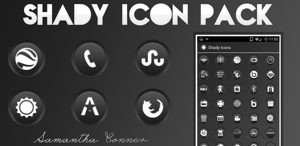 Shady Icon Pack