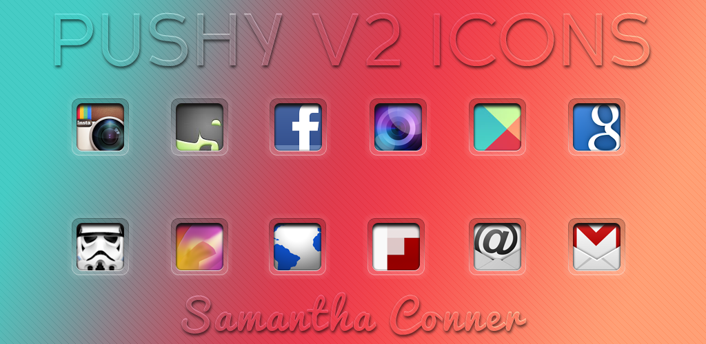 Pushy V2 Icons