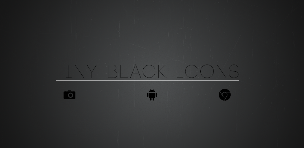 Tiny Black Icons