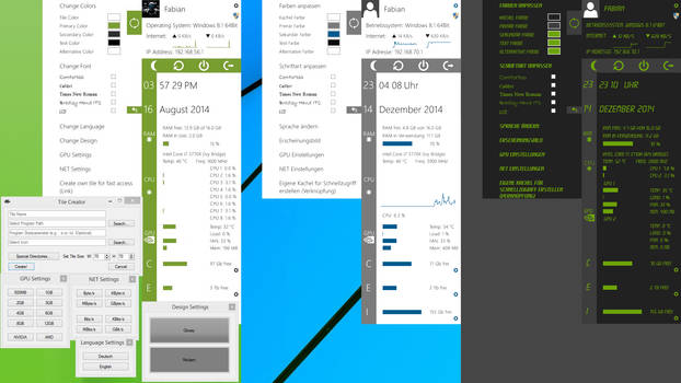 Metro Monitor 3.3 [MultiLang2] ===CUSTOMIZABLE=== by FaySmash, visual art