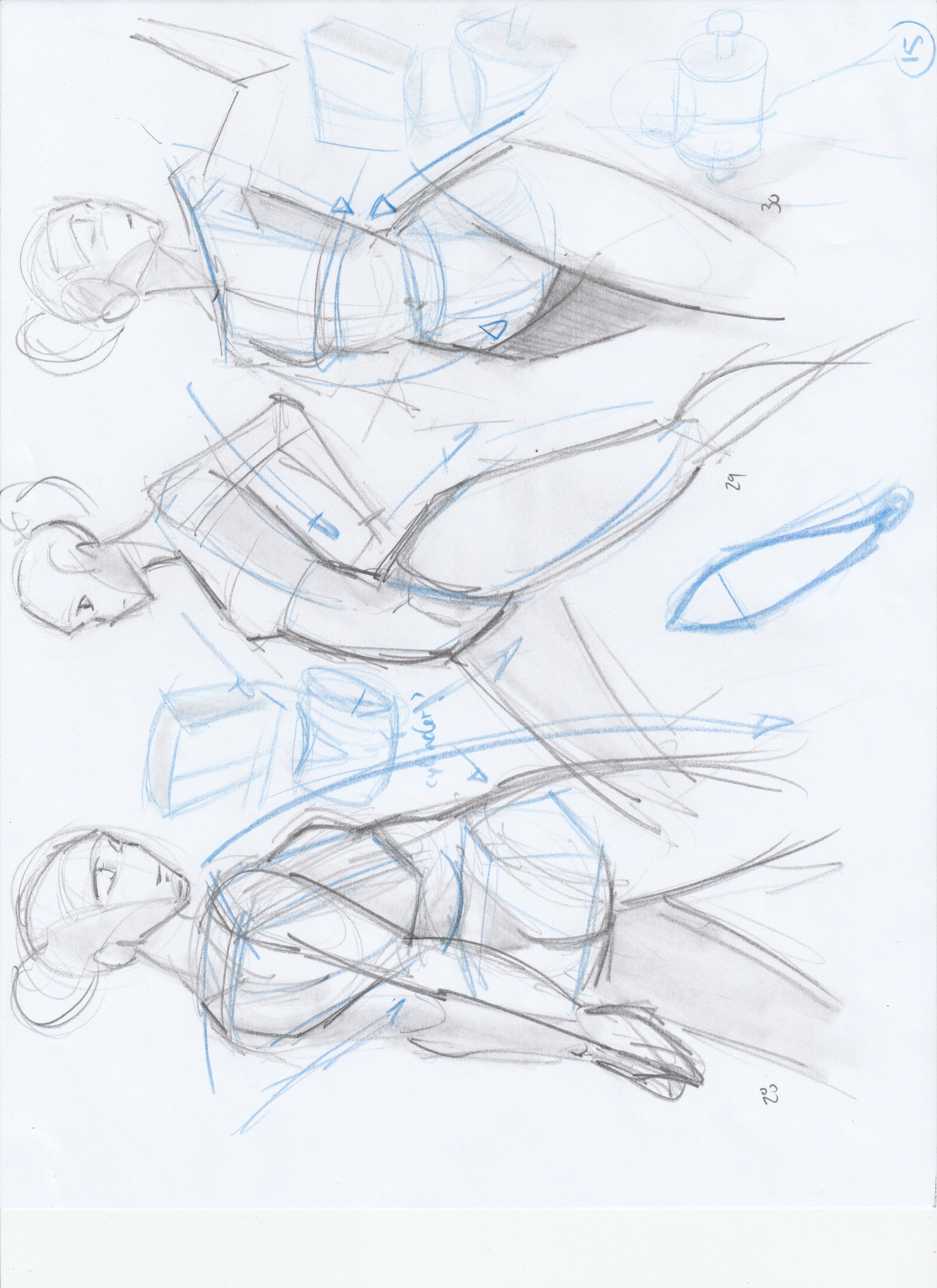 Gesture Sessions Vol. 1 -40 poses- by SlarPixelReplay on DeviantArt