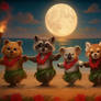 Dancing luau