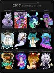Summary of Art | 2017 by CrystalBerri