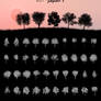 Tree Silhouettes vol.7 - Japan 1