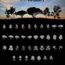Tree Silhouettes vol.9 - European 2
