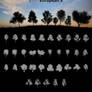 Tree Silhouettes vol.10 - European 3