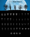 Tree Silhouettes vol.13 - Dead Trees 2