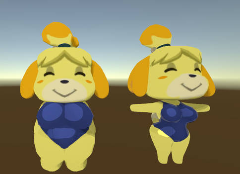 Isabelle beach ball